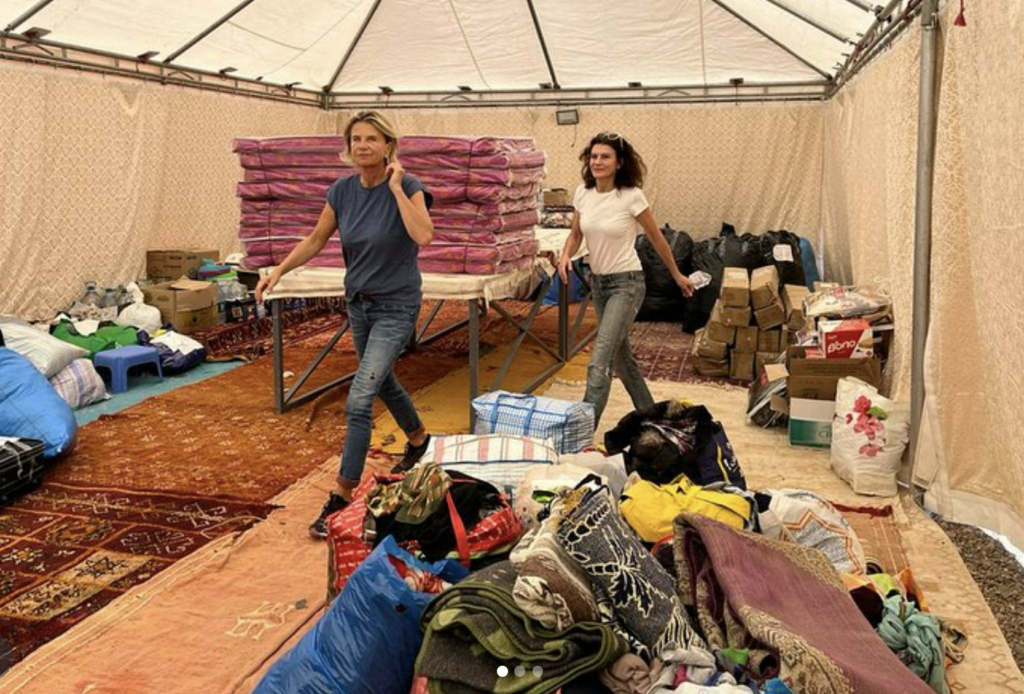 Nothilfe nach dem Erdbeben in Marrakesch